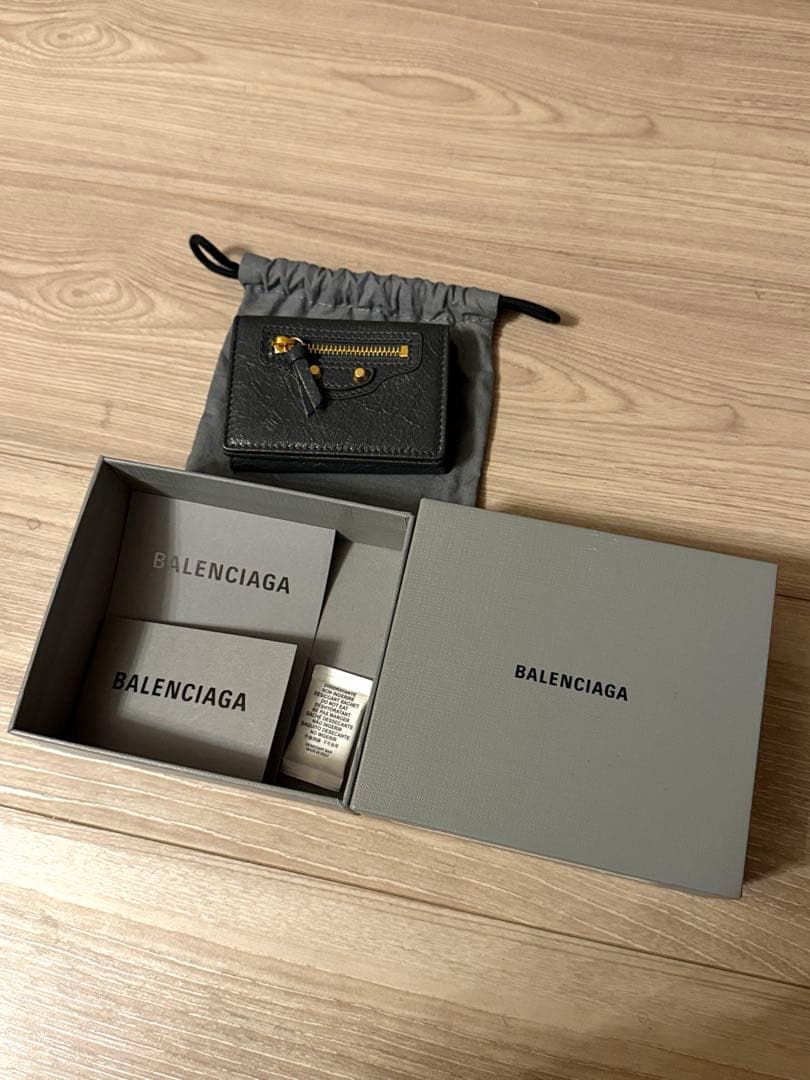 24時間限定割引 ‼️Balenciaga LE CITY ミニ ウォレット財布
