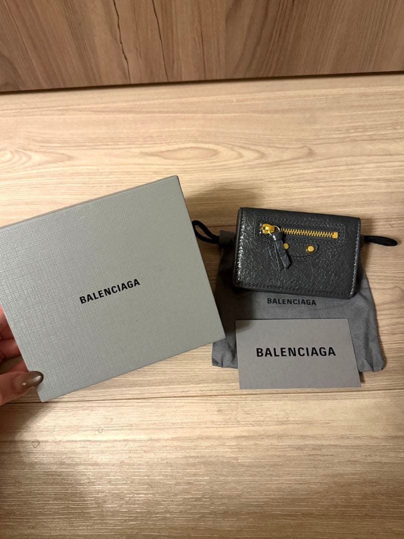 24時間限定割引 ‼️Balenciaga LE CITY ミニ ウォレット財布