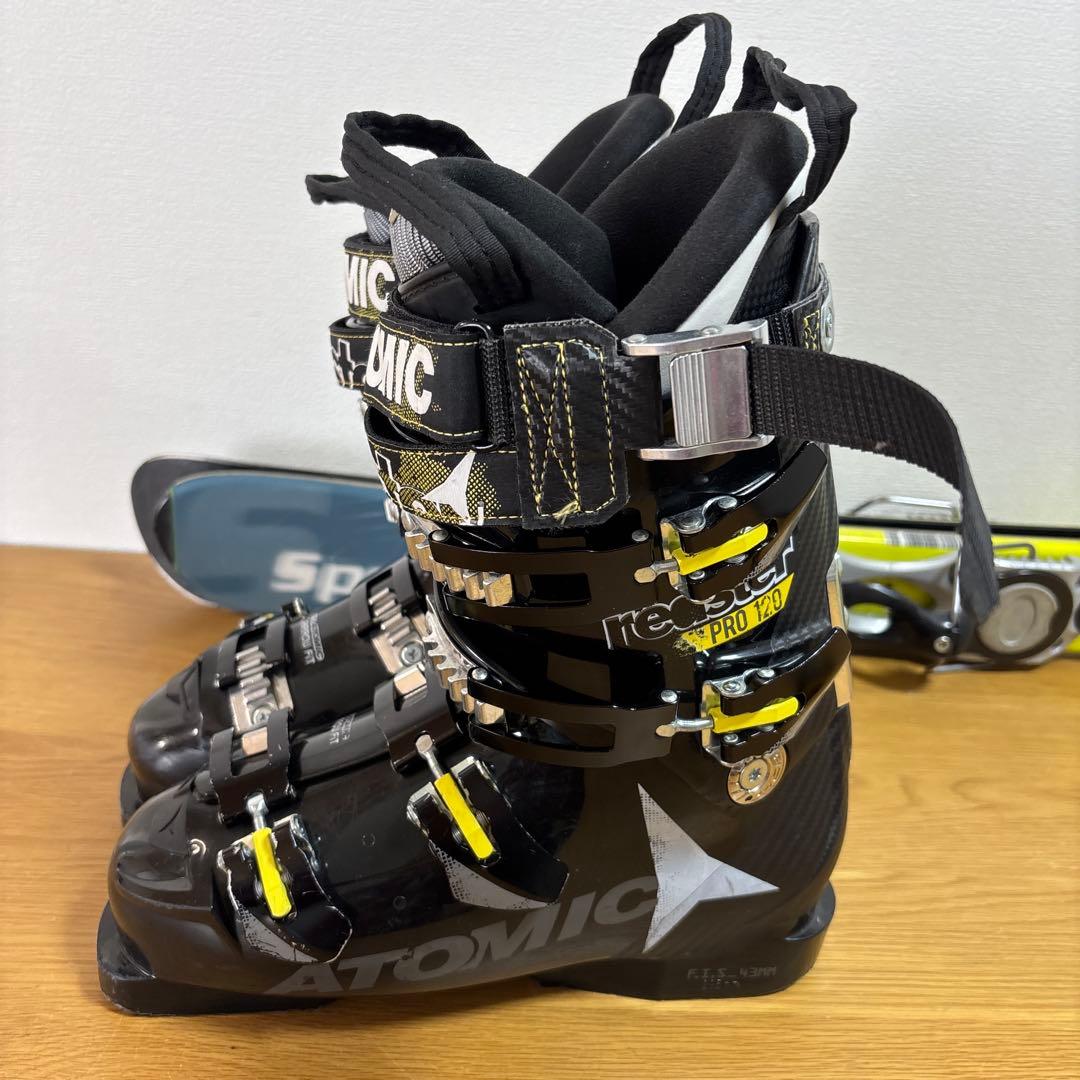 メンズ　ショートスキー　ATOMIC　FISCHER 25-25.5cm ブーツ