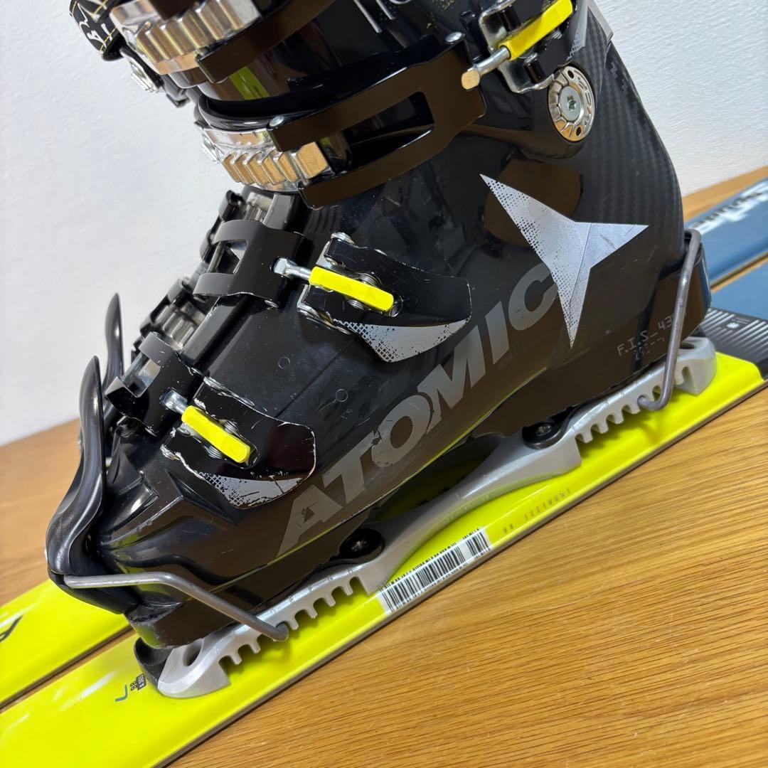 メンズ　ショートスキー　ATOMIC　FISCHER 25-25.5cm ブーツ