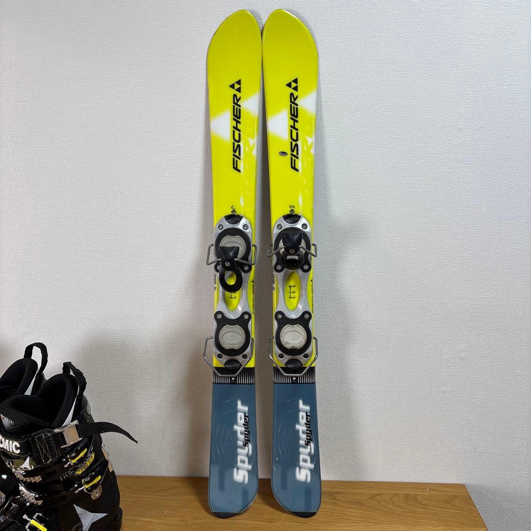 メンズ　ショートスキー　ATOMIC　FISCHER 25-25.5cm ブーツ