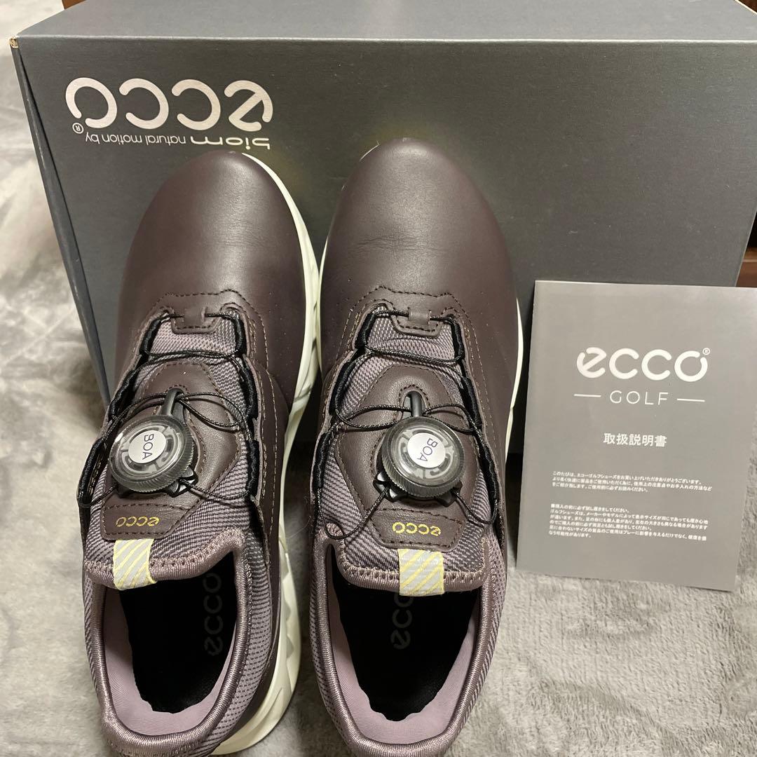 美品ECCOレディースゴルフシューズ23cm