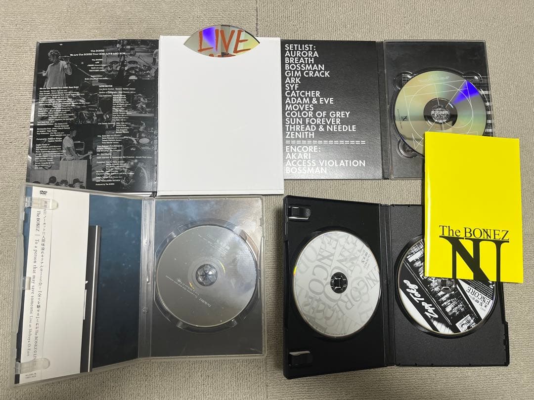 The BONEZ DVDセット