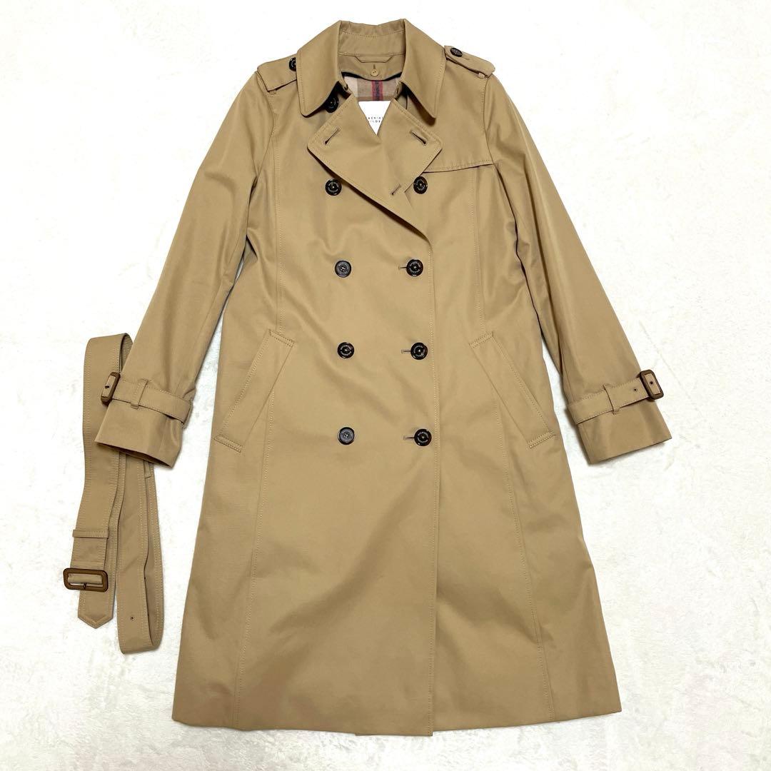 【美品】マッキントッシュフィロソフィートレンチコートベージュライナー付38