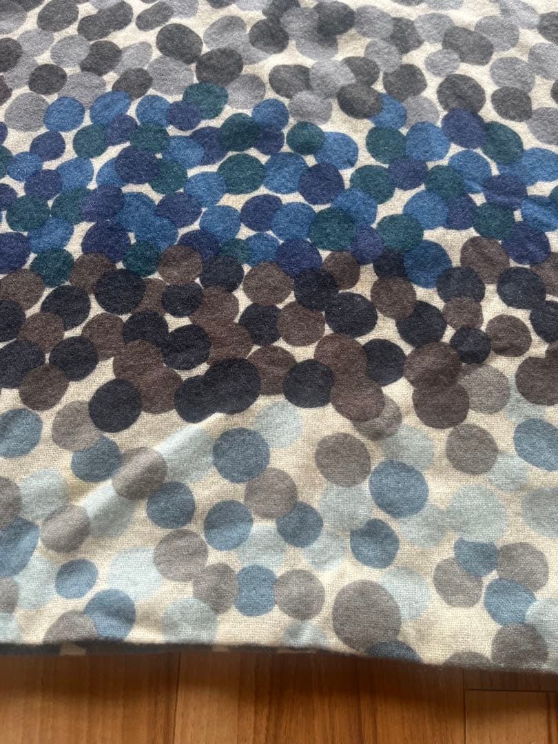 専用　ミナペルホネン カシミヤ　水玉模様 七分袖ワンピース、チュニック