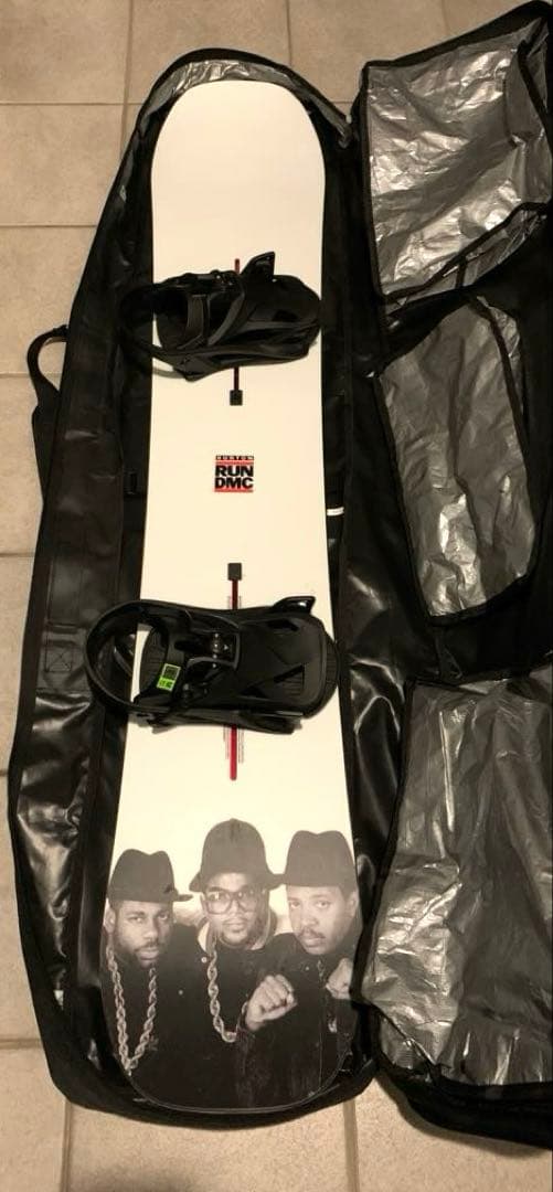 Burton x Run DMC プロセス スノーボード ステップオン