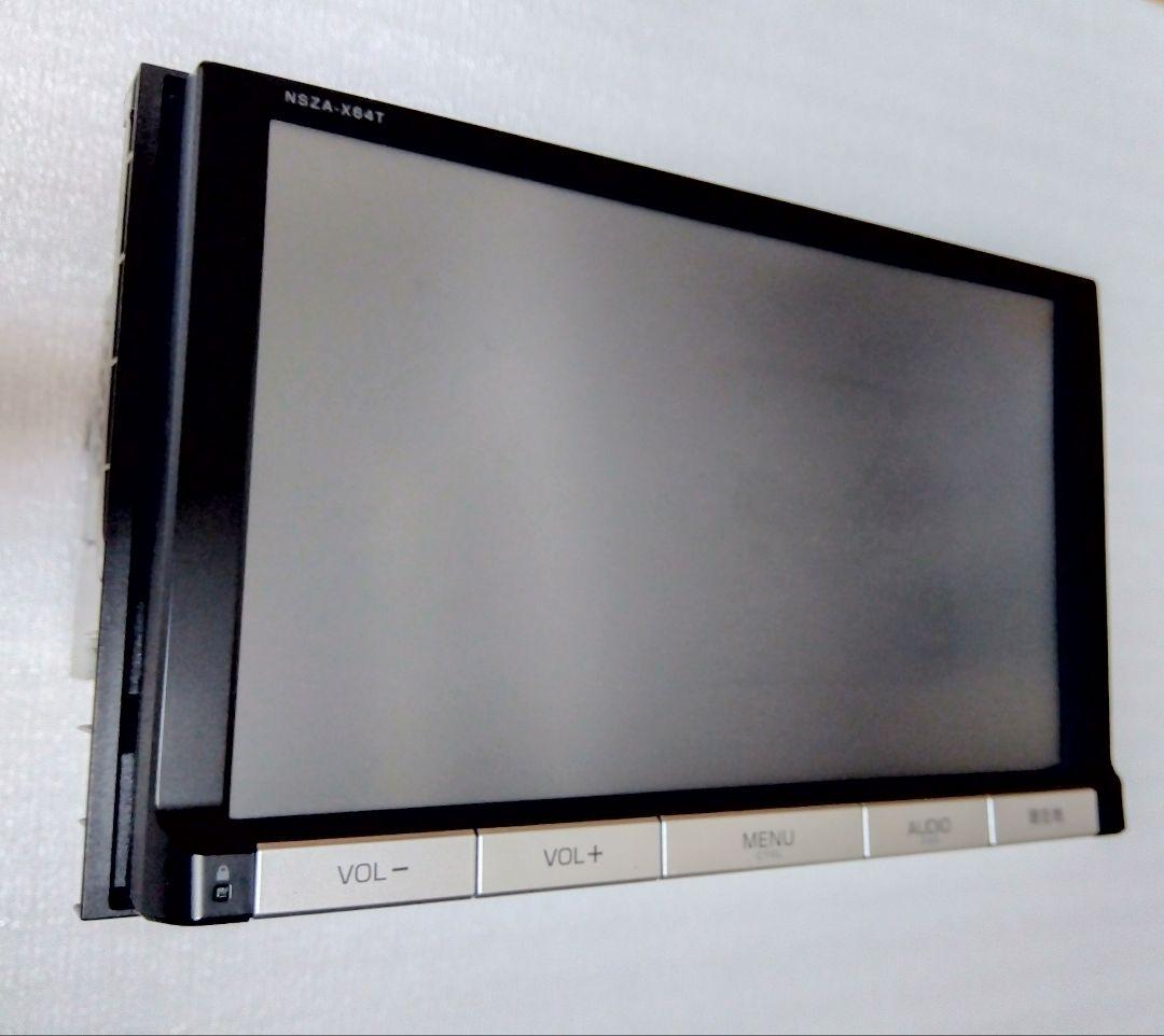 トヨタ純正 8インチ　SDナビ NSZA-X64T　高精細液晶　取説　アンテナ