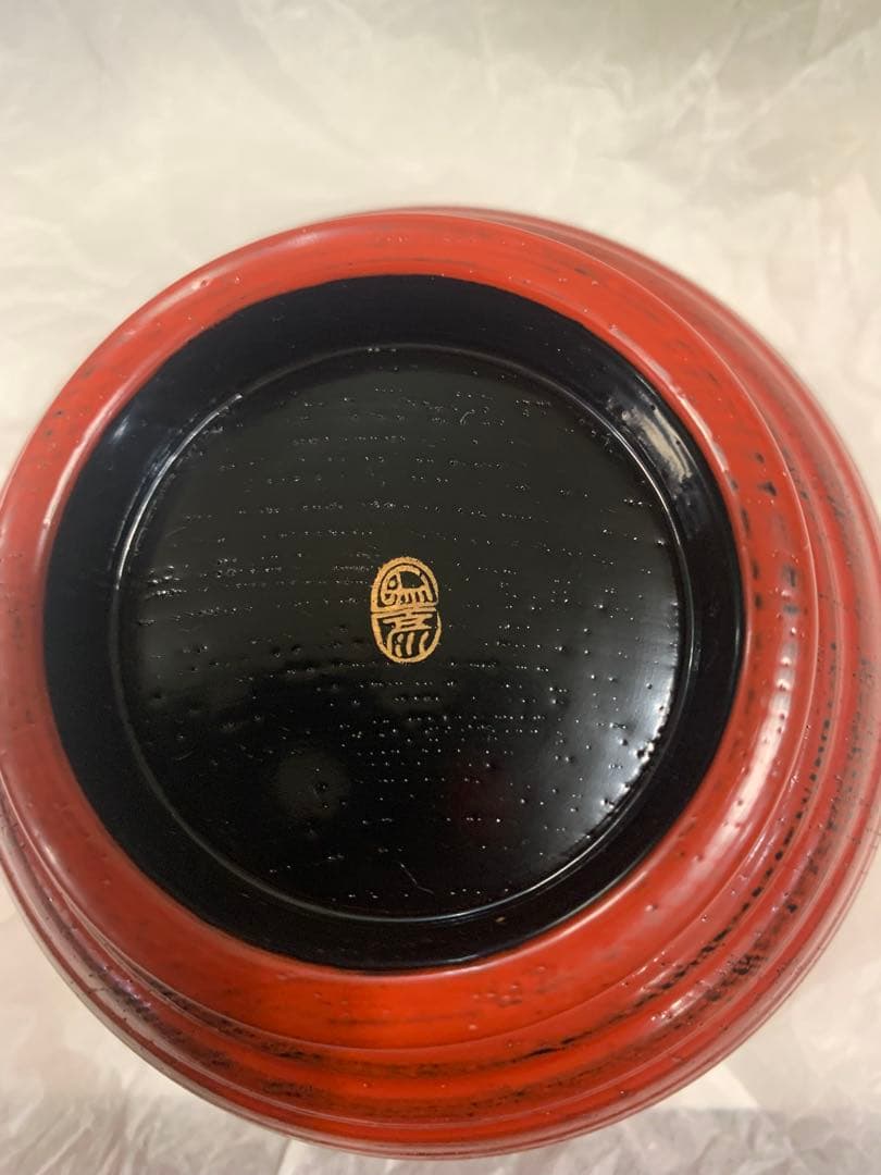 象彦　よろず椀　根来塗　5客　未使用品