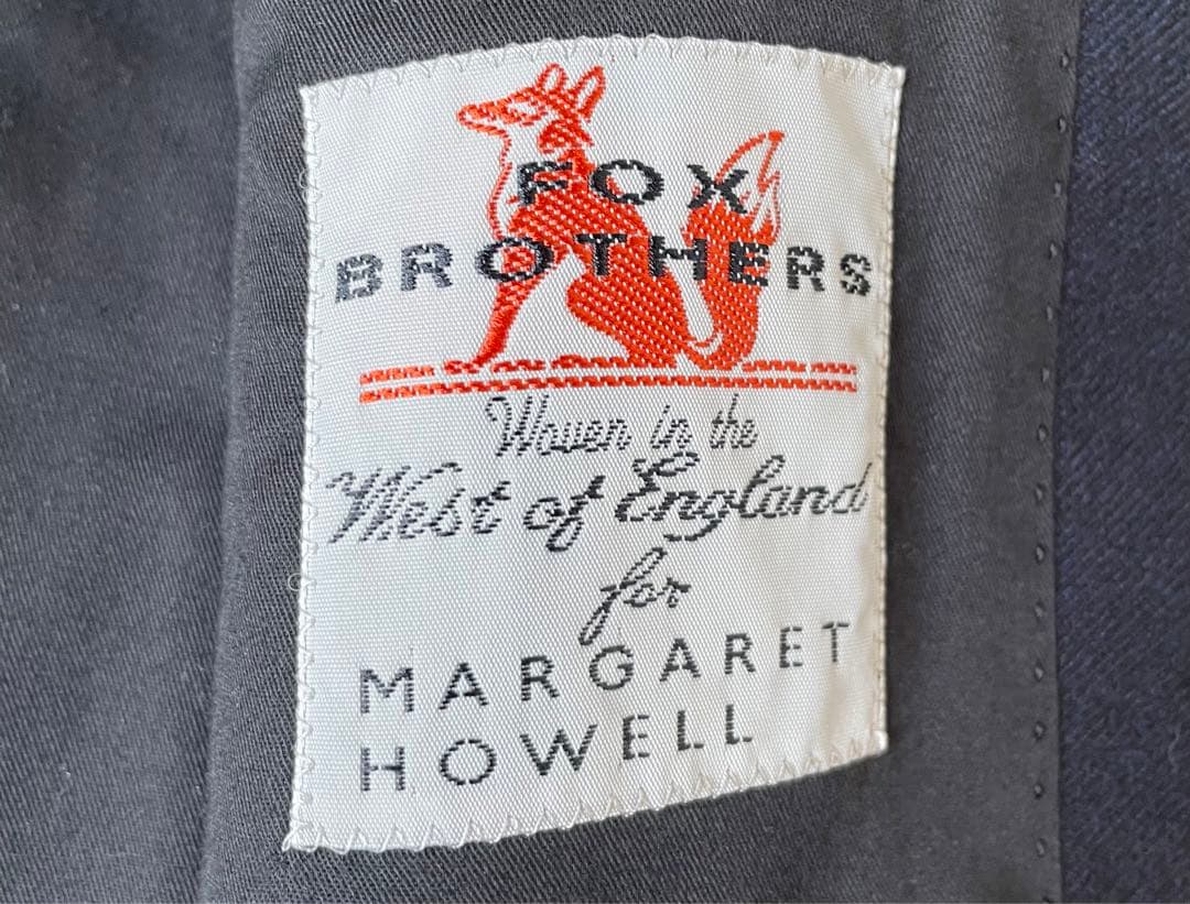 最終値下げマーガレットハウエル ×フォックスブラザーズ　チェスターコート