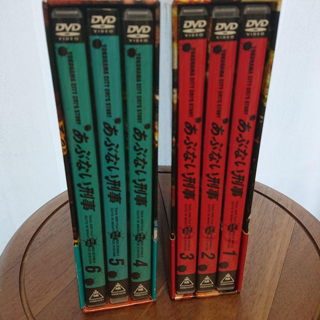 ぺこちゃんさま専用、あぶない刑事dvdbox1～6,6巻の1枚目のみ欠落