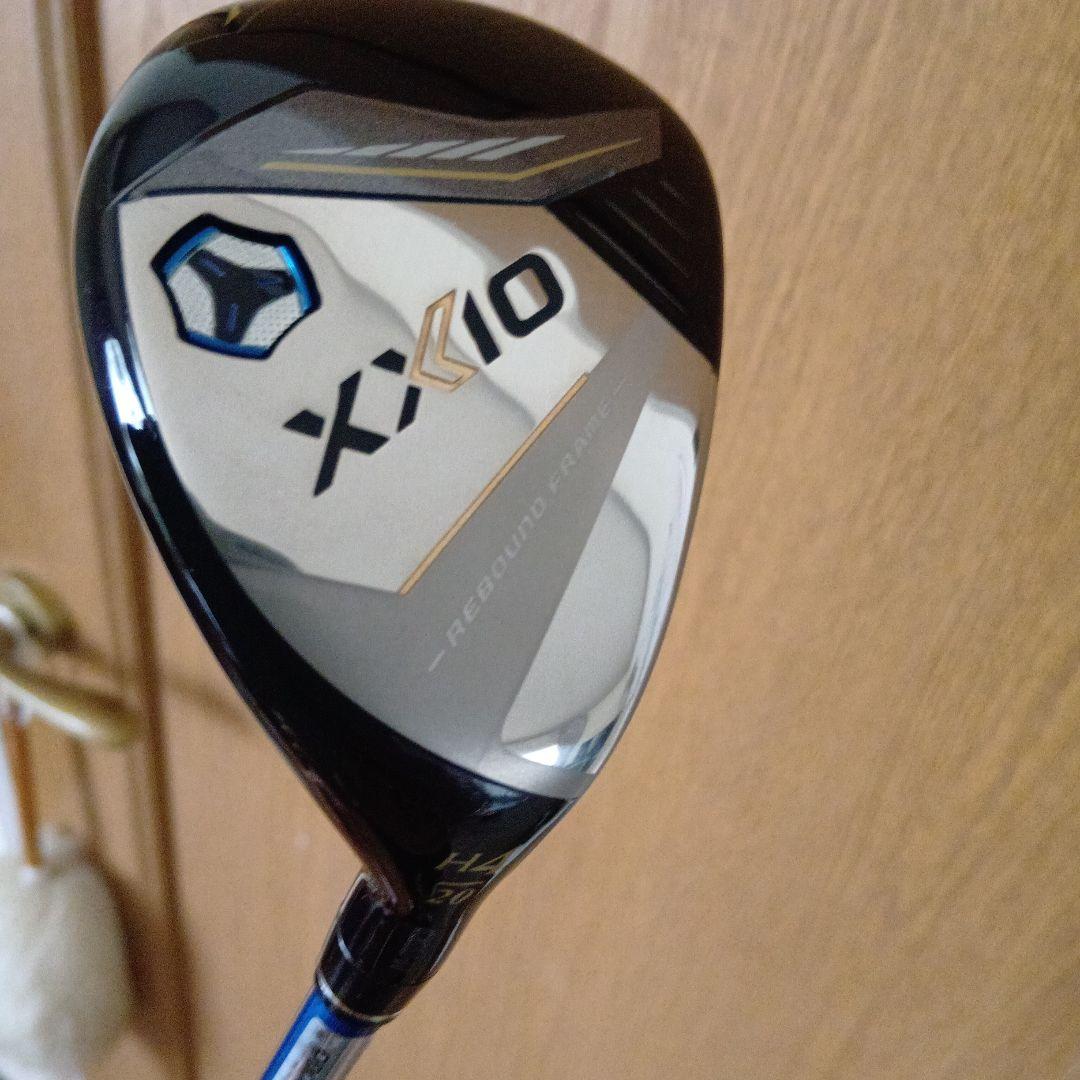 値下げしました。 XXIO 13.SR、H４新品同様ですハイブリッドUの4番