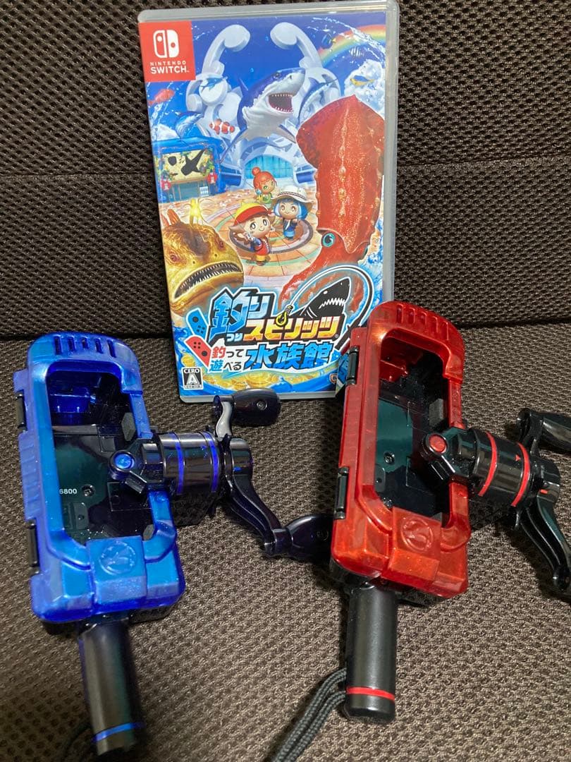 釣りスピリッツ 釣って遊べる水族館 Switch 　サオコン２つ