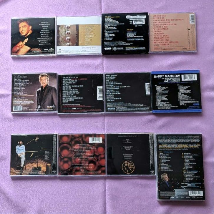 【BR】バリー・マニロウ CD／DVD 12点セット