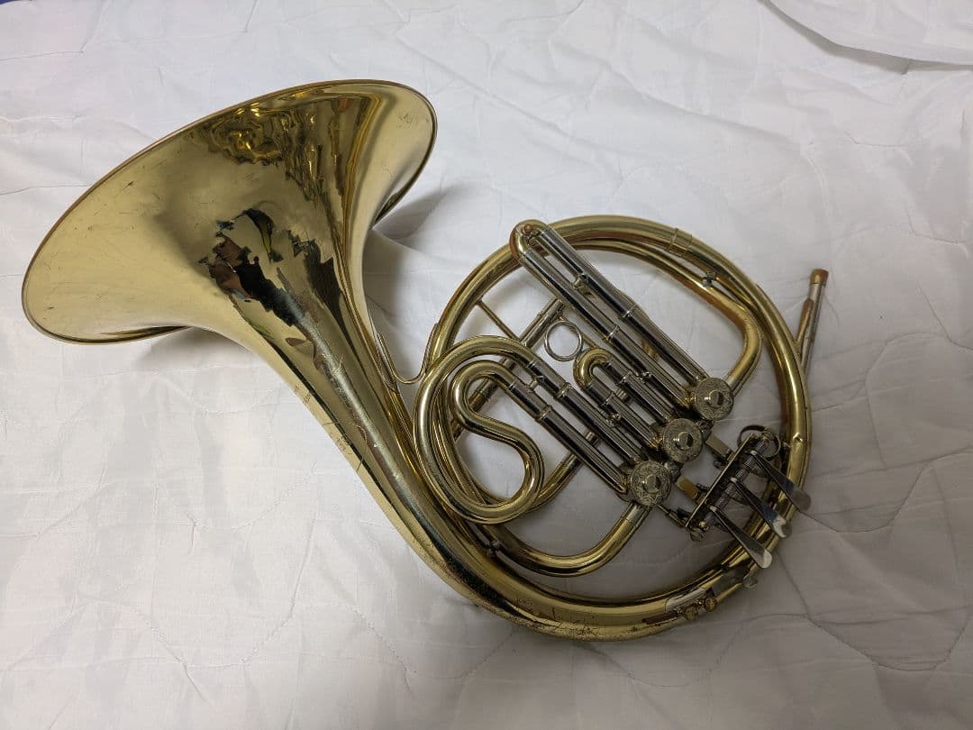 ジャンク Besson 601 B♭シングルホルン(Josef Lidle社製)
