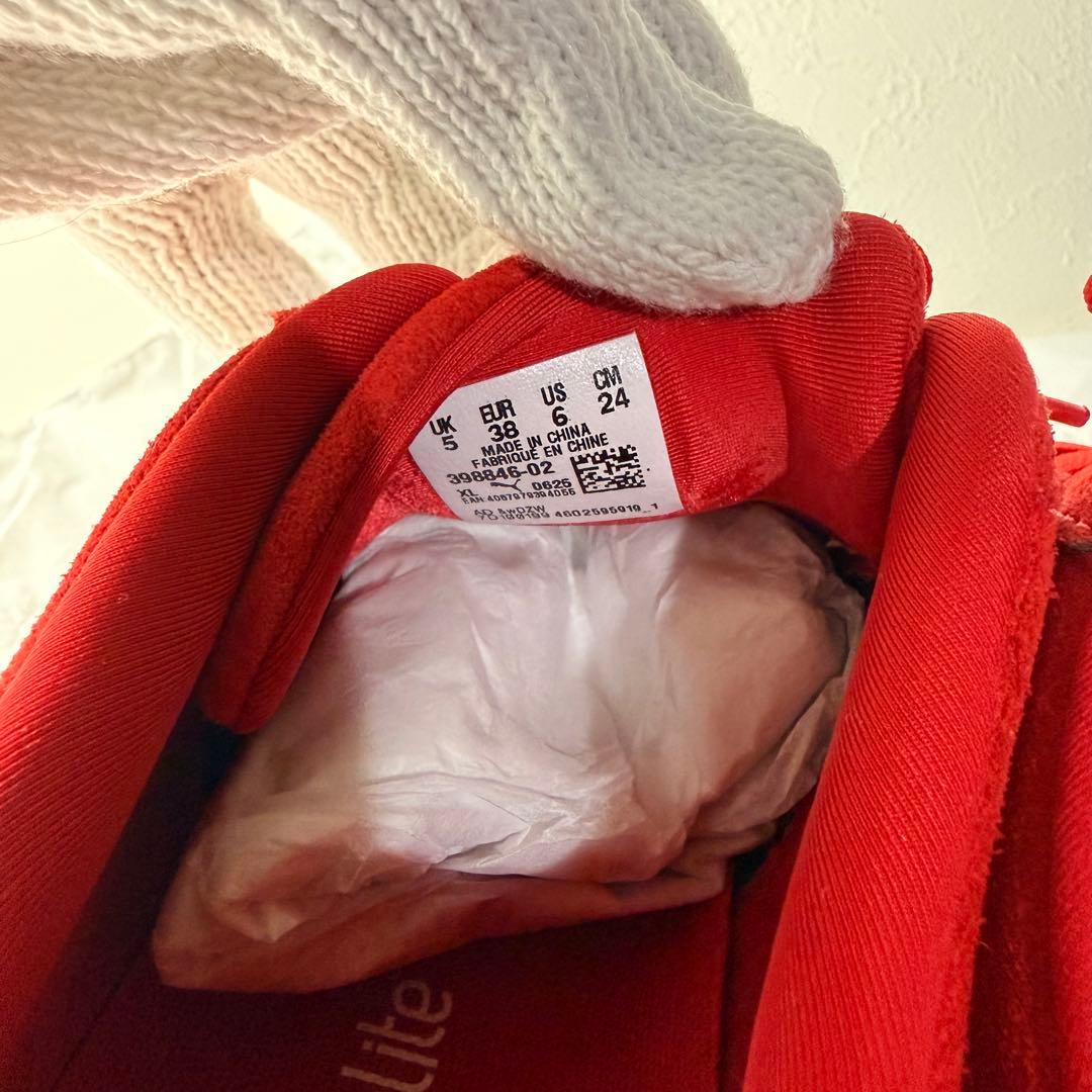 PUMA SPEED CAT(スピードキャット)レッド (赤)24.0cm