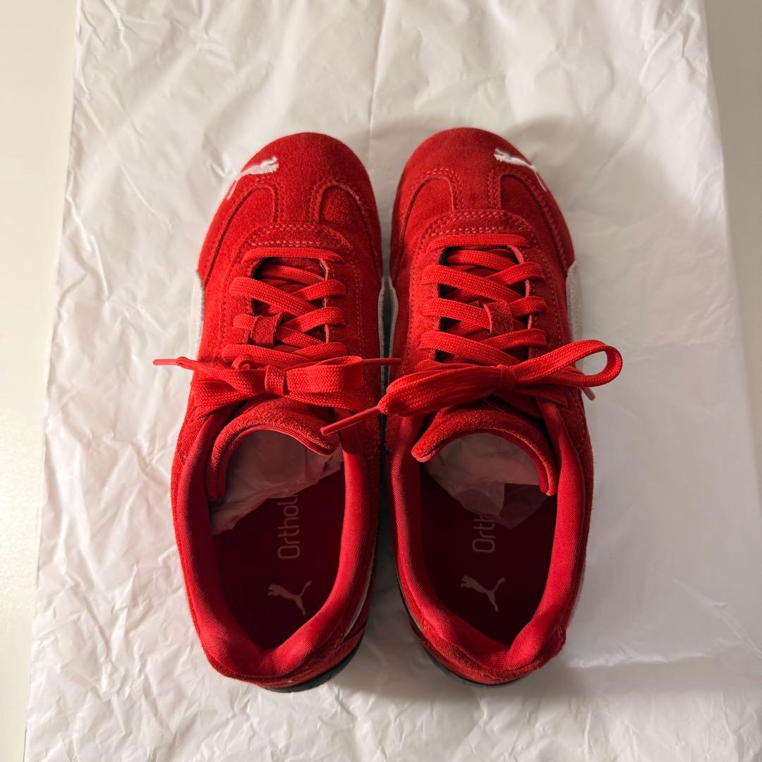 PUMA SPEED CAT(スピードキャット)レッド (赤)24.0cm