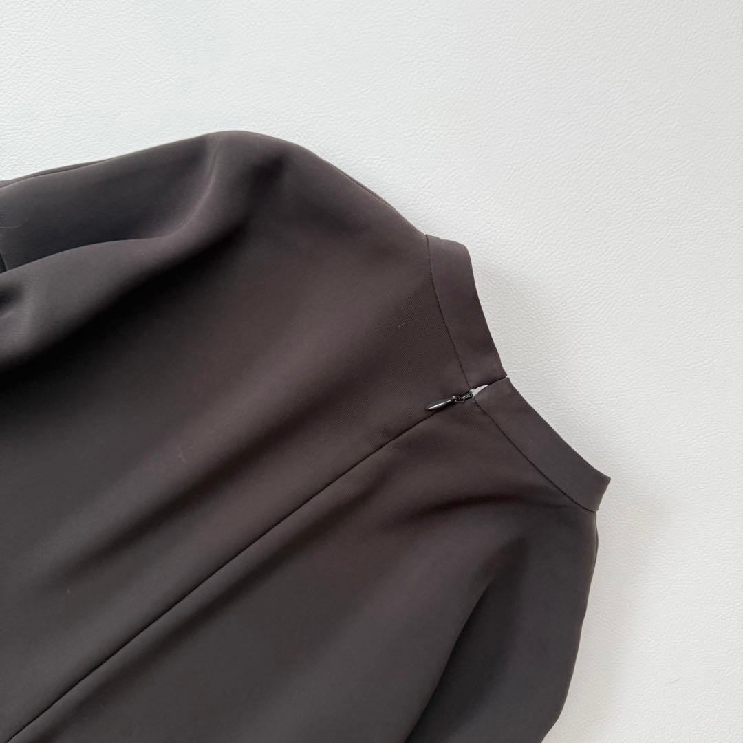 4.2万円✨エンフォルド　ワイドカフドレス　ロング　洗濯できる　春秋ワンピース