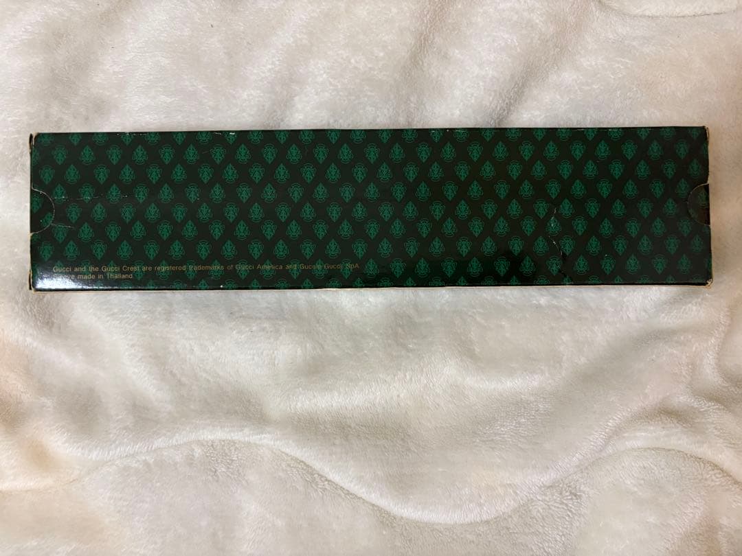 GUCCI グッチ クォーツ腕時計 ネイビー革ベルト レディース