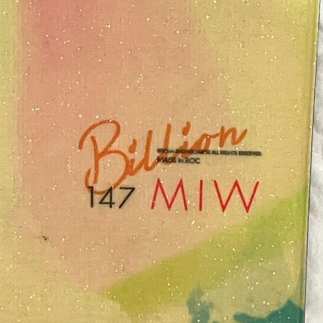 Billon MIW 147 スノーボード FLUX GU ビンディング