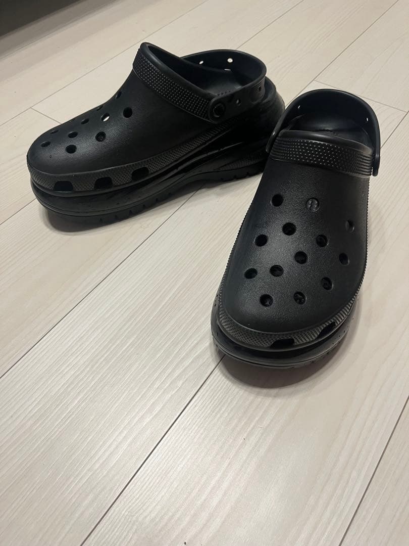 crocs メガクラッシュクロッグ 黒 26cm 新品未使用