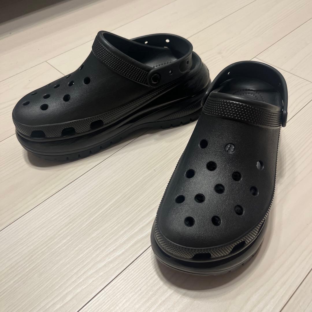 crocs メガクラッシュクロッグ 黒 26cm 新品未使用