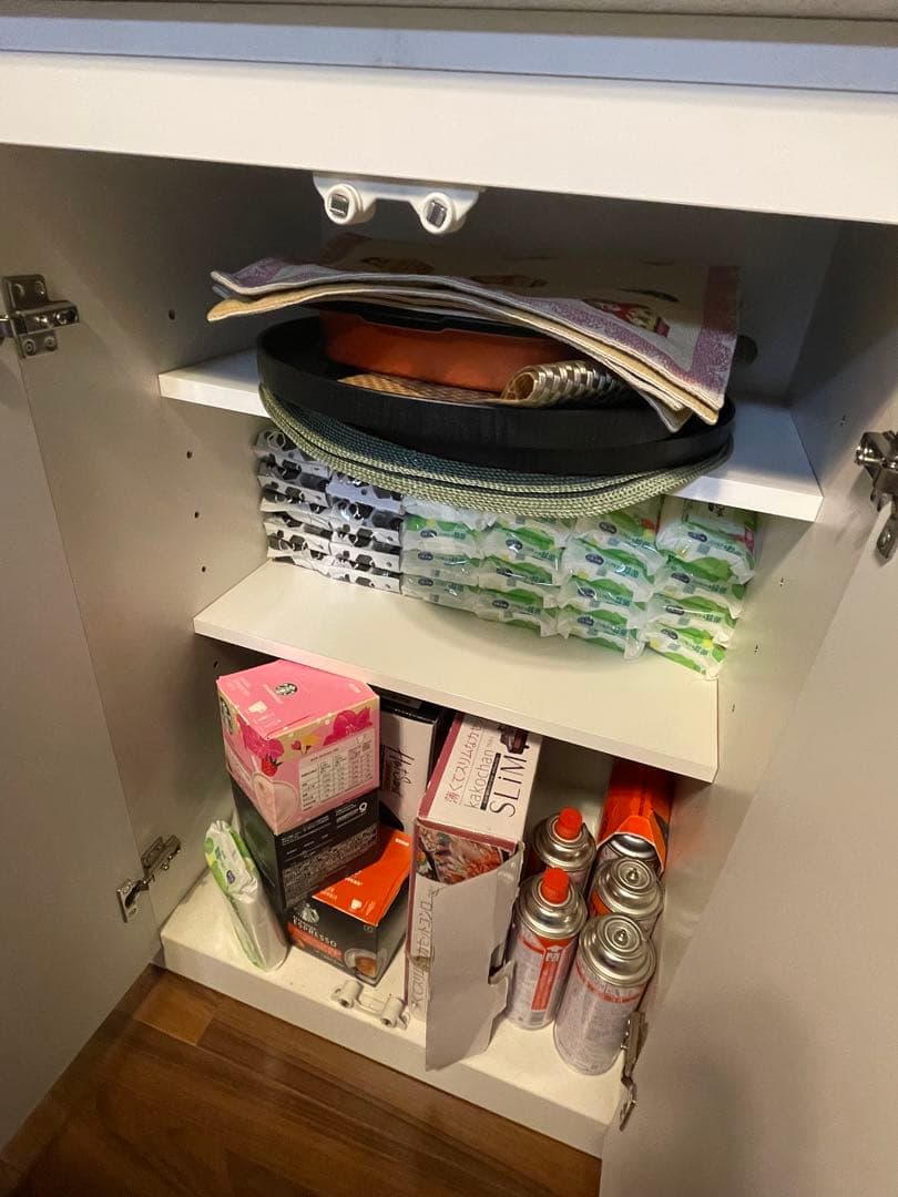 値下済！ニトリ アルミナ2 140cmキッチンボード シンプル ホワイト 食器棚