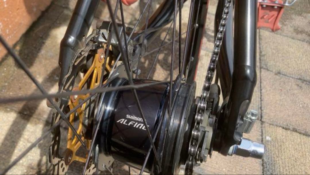 キャノンデール　バットボーイレフティ シマノアルフィーネ【発送不可】