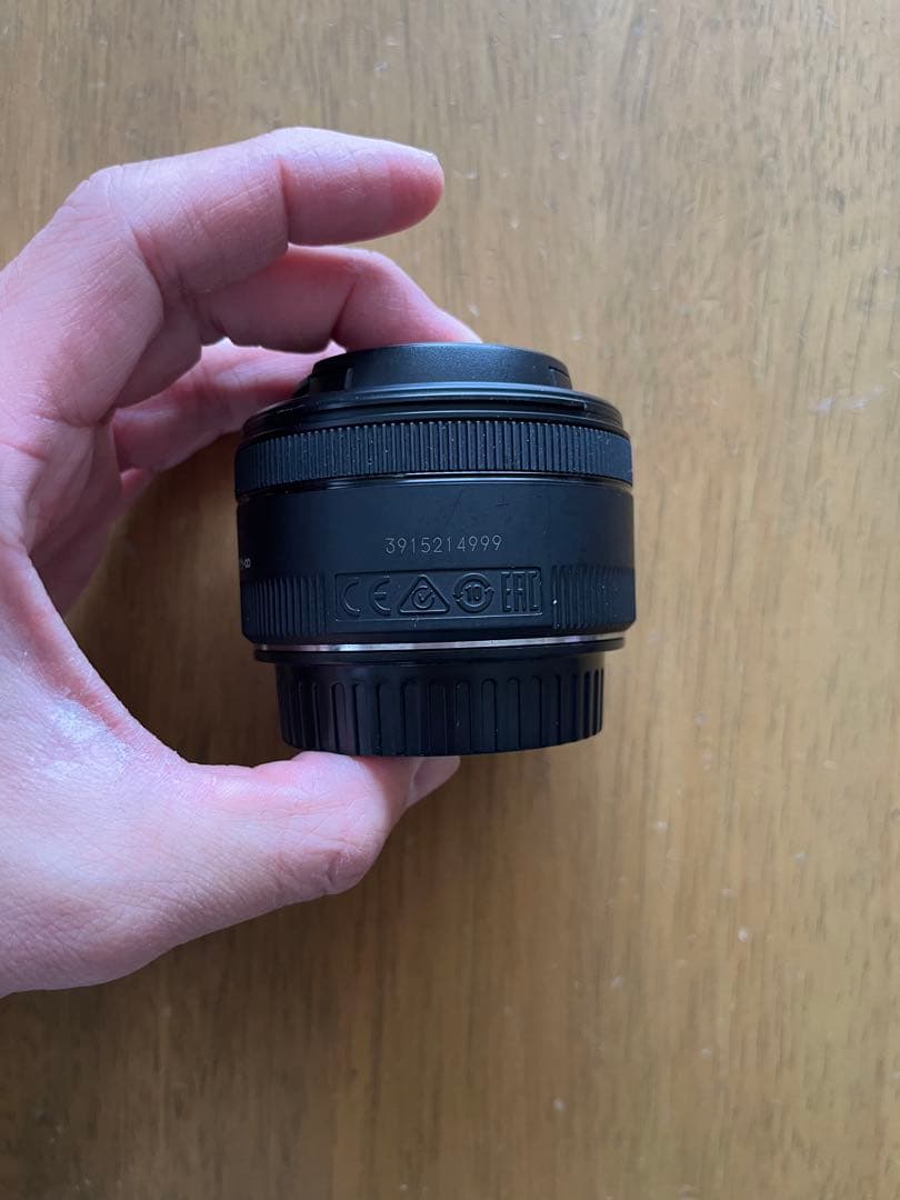 Canon EF 50mm F1.8 STM フード付き ESー68