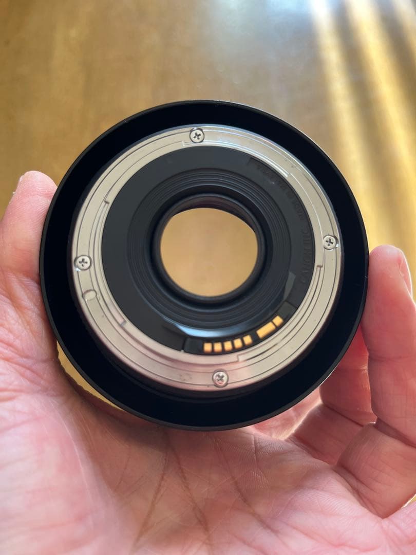 Canon EF 50mm F1.8 STM フード付き ESー68