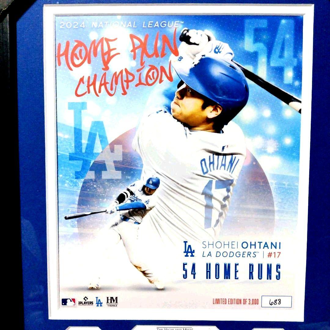 祝MVP！大谷翔平 24NLホームラン王獲得記念ダブルフォトミント