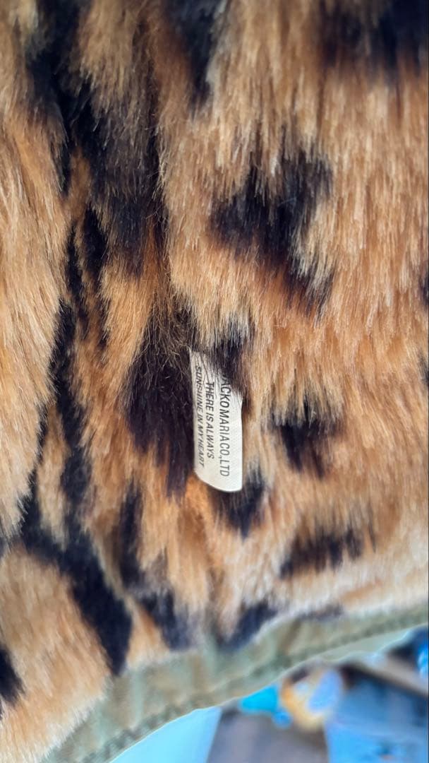 ワコマリア デッキジャケット レオパード N-1 wacko maria