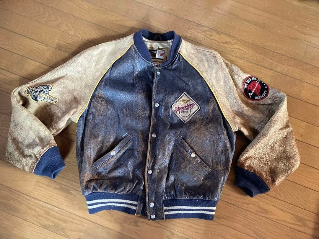 ハーレーダビットソン　レザースタジアムジャンパー