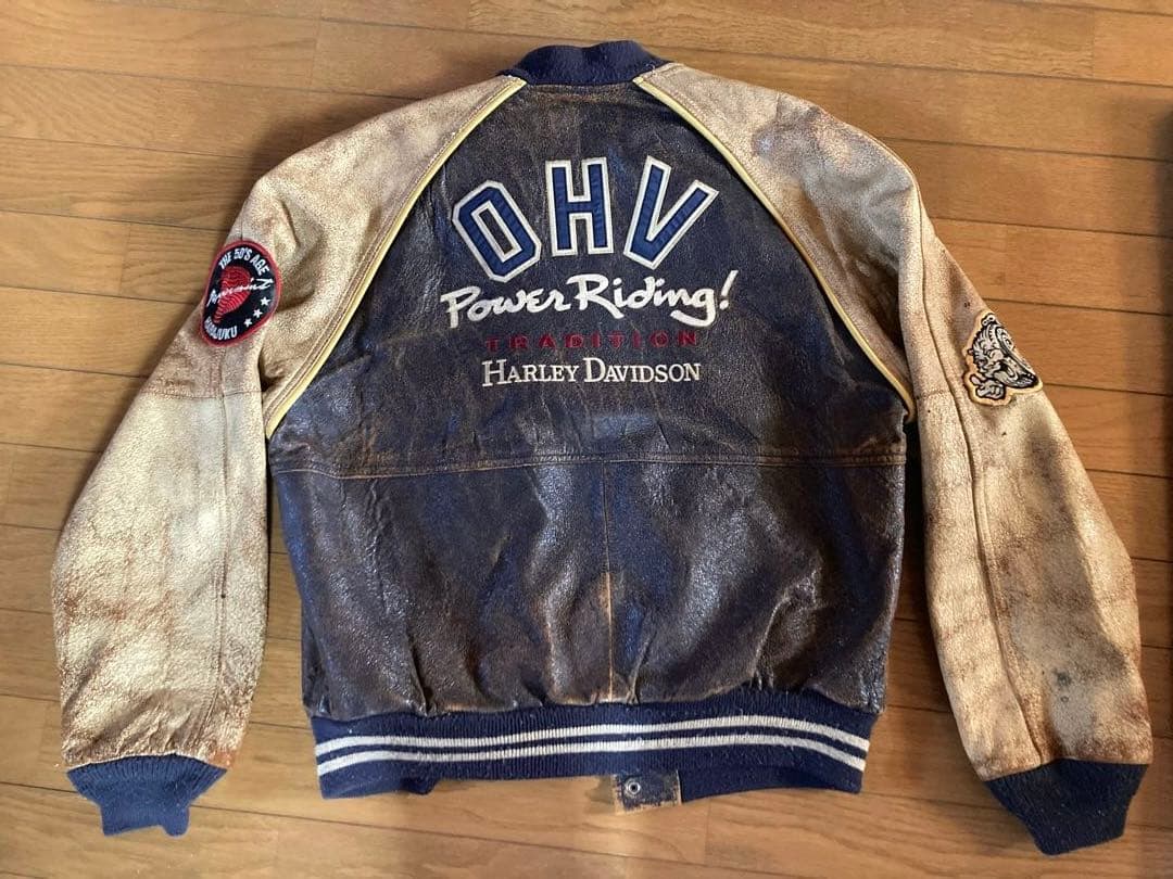 ハーレーダビットソン　レザースタジアムジャンパー