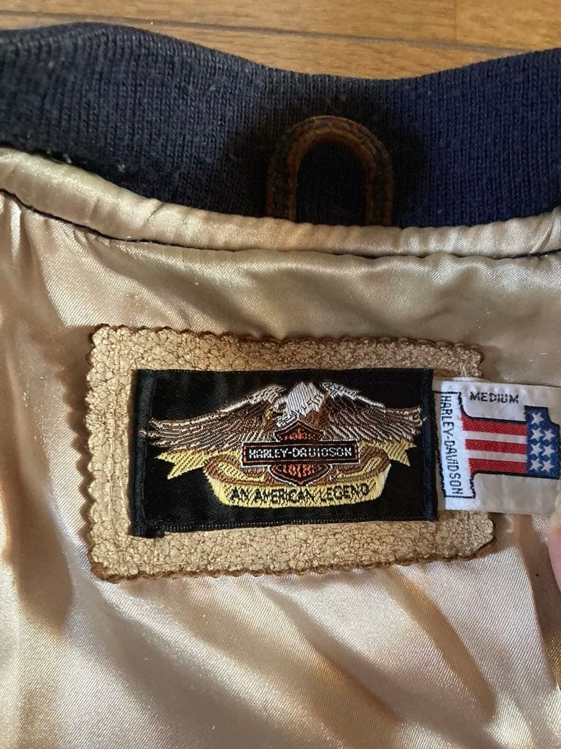 ハーレーダビットソン　レザースタジアムジャンパー