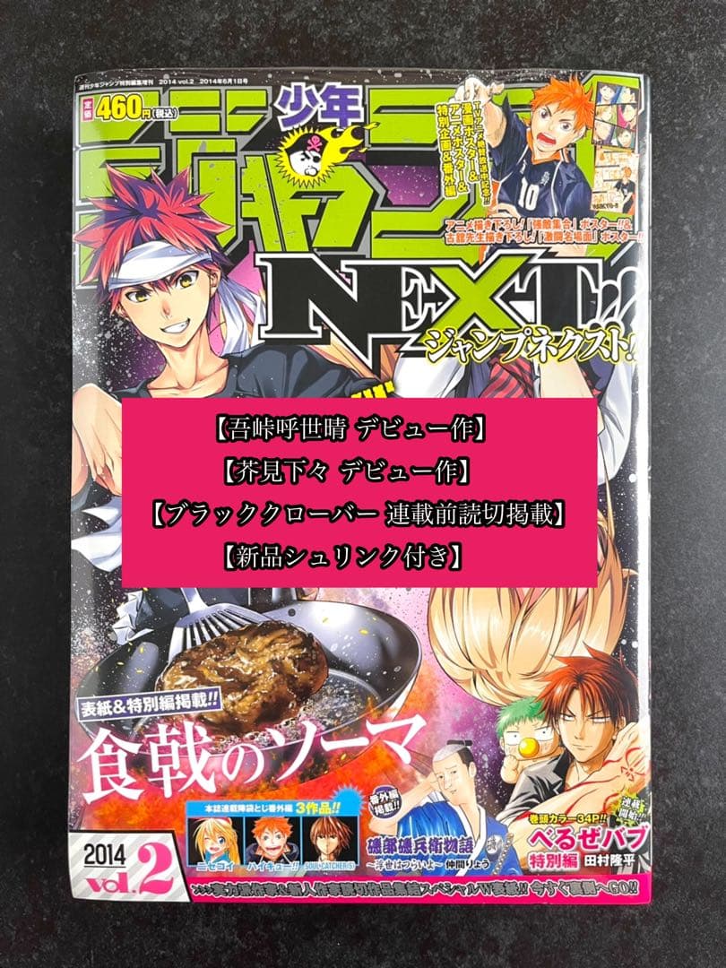 ●少年ジャンプNEXT 2014 vol.2