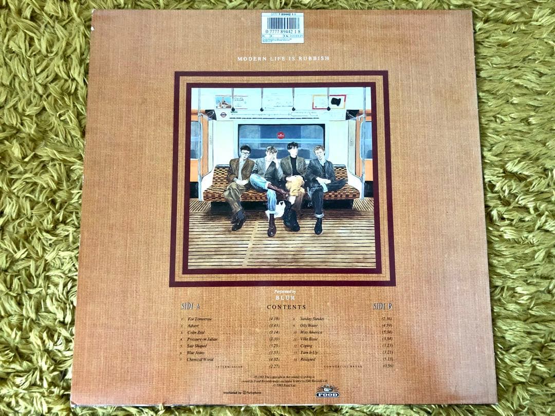 Blur Modern Life Is Rubbish LP アナログ レコード