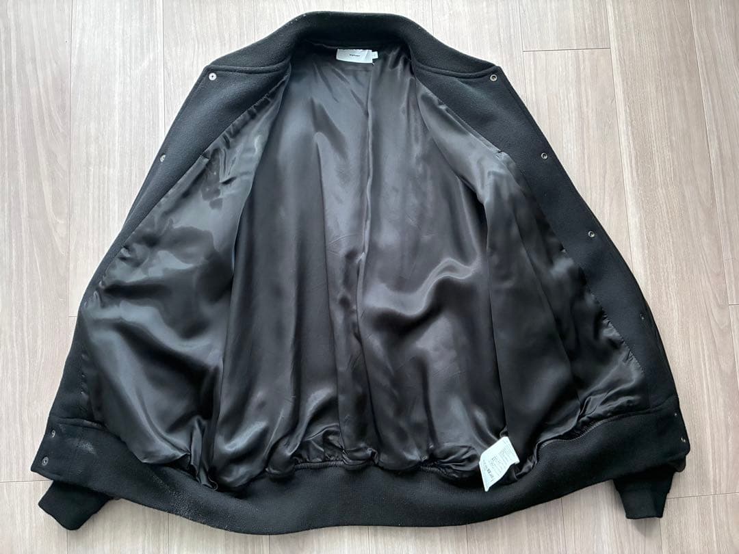 ジャケット・アウター Graphpaper Light Melton Stadium Jacket 2