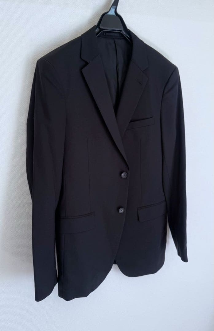 極美品　Theory 現行タグ　スーツ　セットアップ　　ブラック　定価約12万円