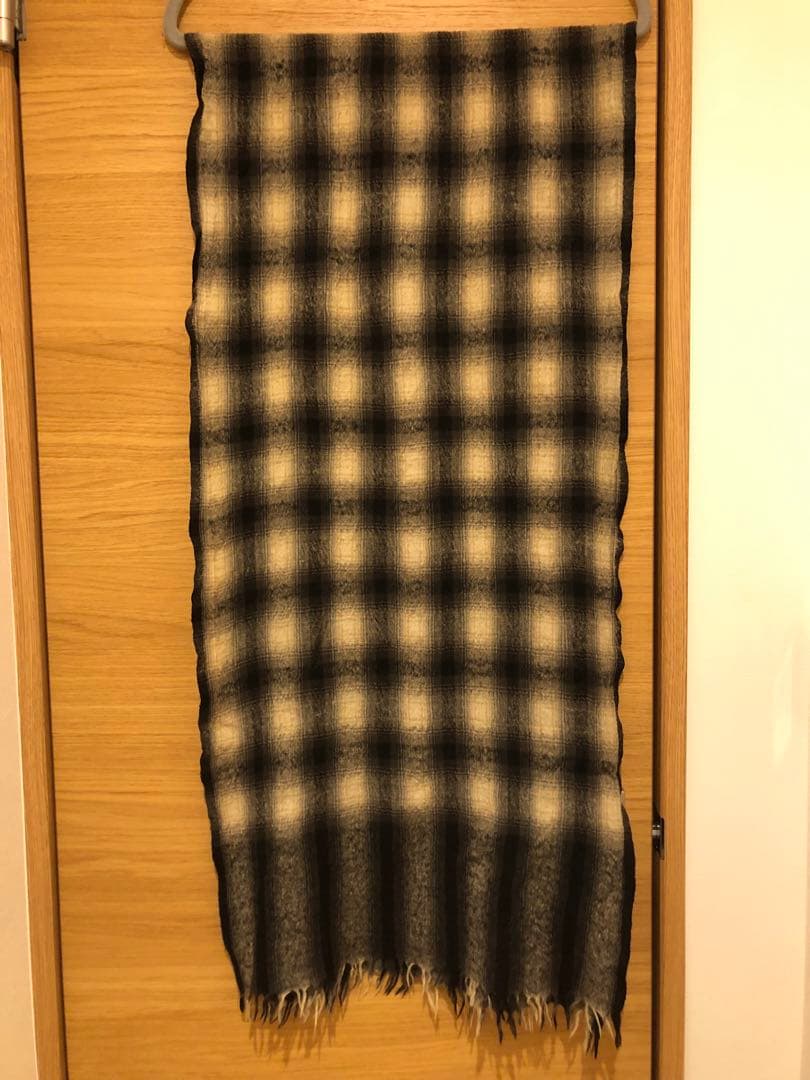 VERY RARE‼️RRL ウール ストール　ウールマフラー オンプレーチェック