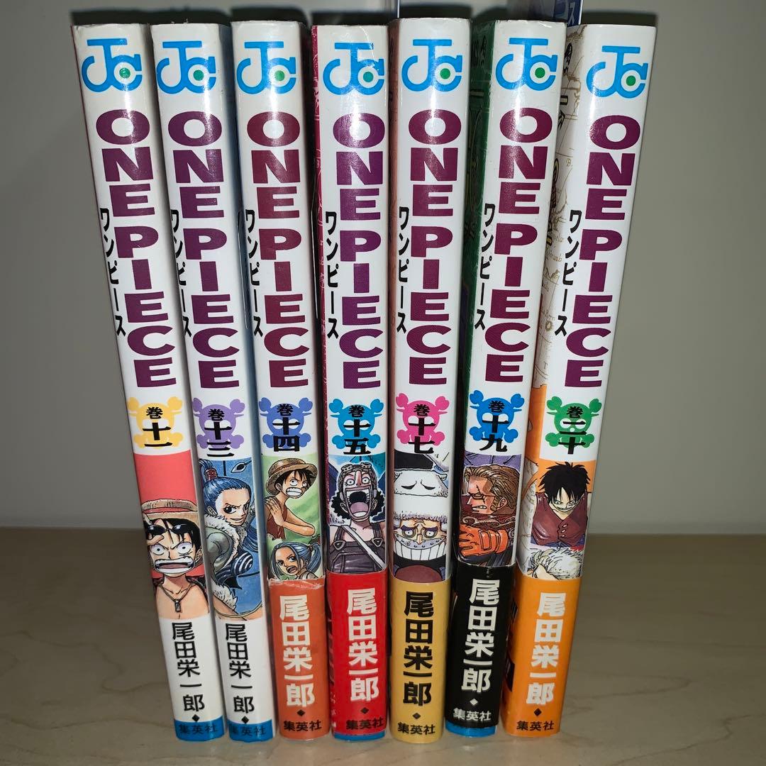 【8冊セット　初版　帯付き】尾田栄一郎　ワンピース　ONE PIECE