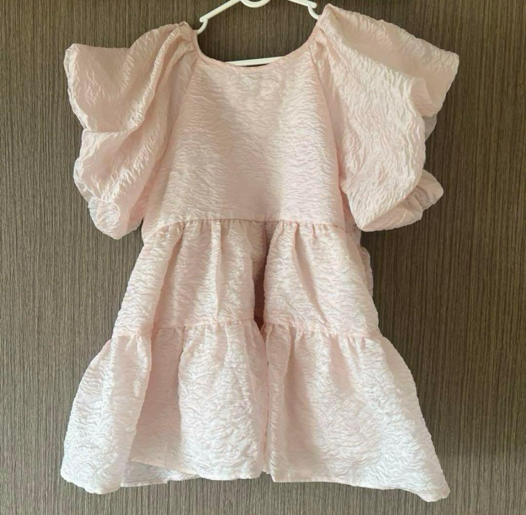 fitmore saayaコラボ！ジャガードティアードトップス