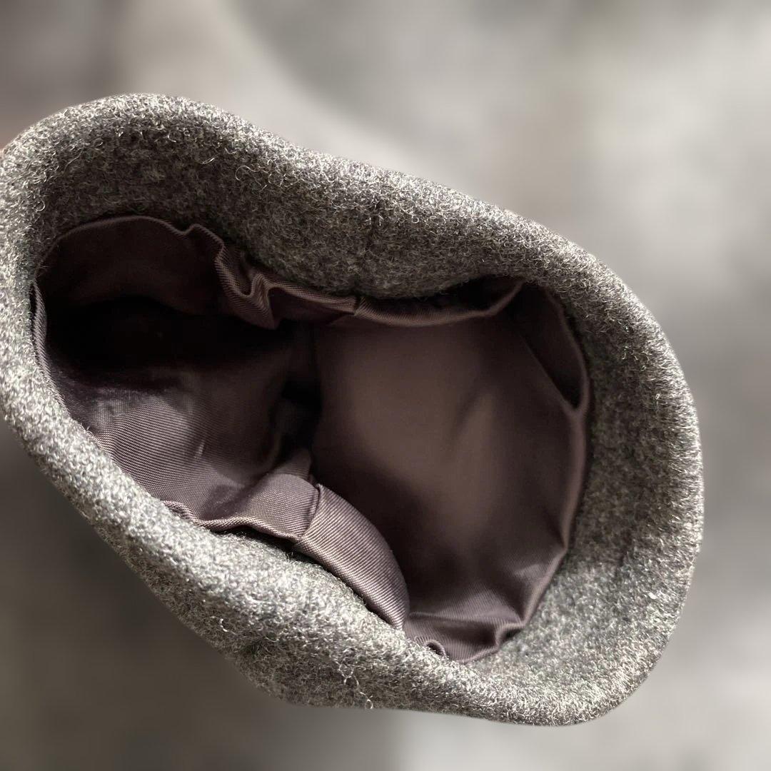 オーシバル　美品　ピーコート　ダークグレー フード付き(取り外し可能) サイズ4