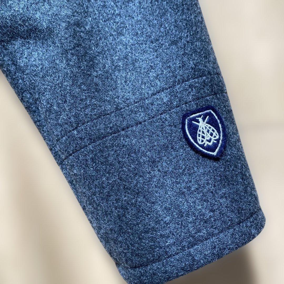 オーシバル　美品　ピーコート　ダークグレー フード付き(取り外し可能) サイズ4