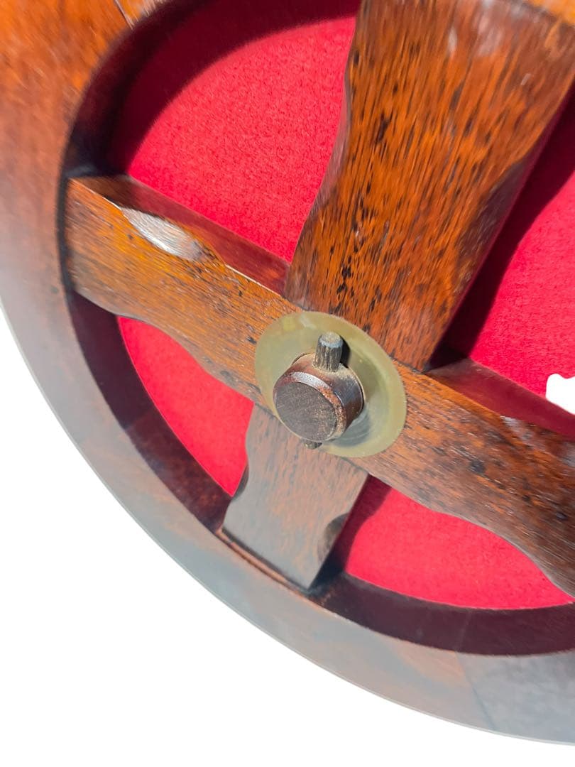 HR693 オールドカリモク　古いkarimoku ワインキャスター　ワゴン