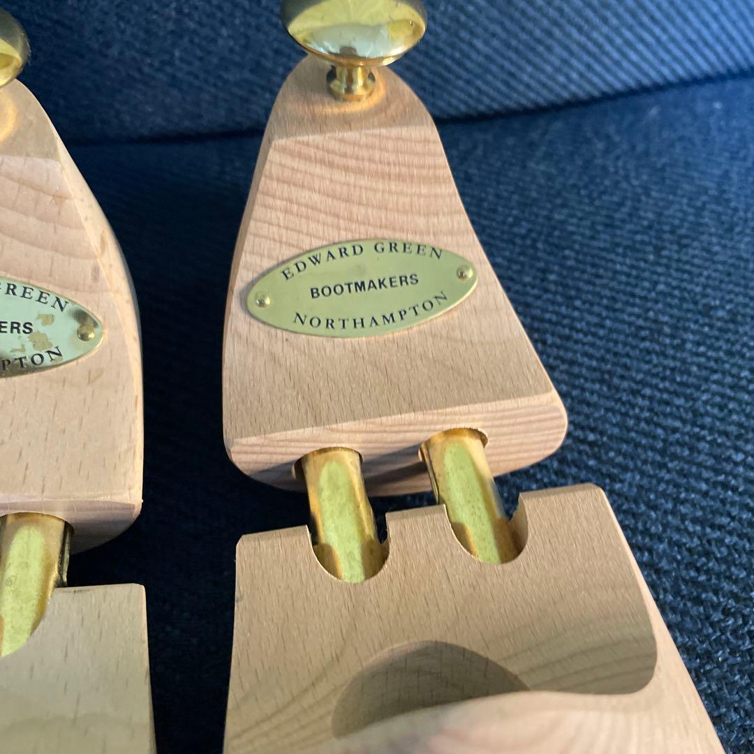 極美品　エドワードグリーン　純正シューツリー　サイズ５ハーフ
