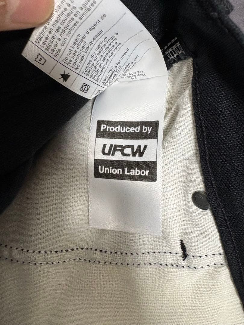 Carhartt ブラック ワークパンツ 32×30