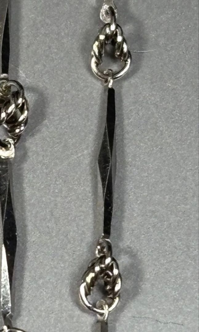 ぴ*こ様 pt850切子チェーンネックレス K'ntetu