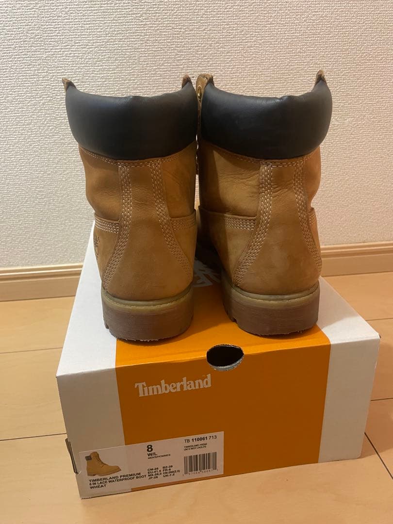 Timberland 防水スエード ハイカットブーツ