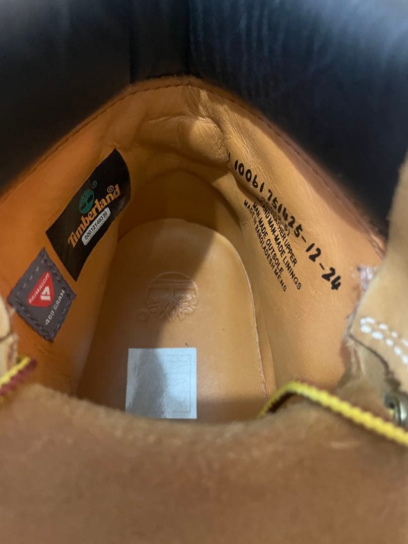 Timberland 防水スエード ハイカットブーツ