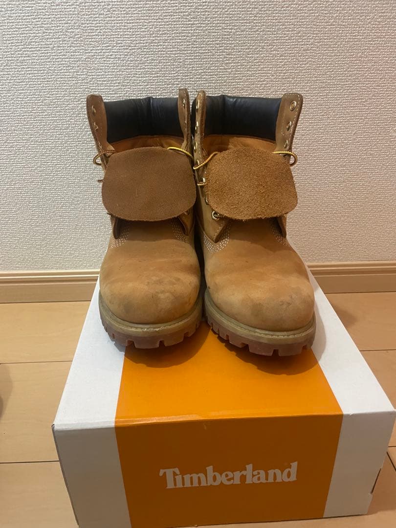 Timberland 防水スエード ハイカットブーツ